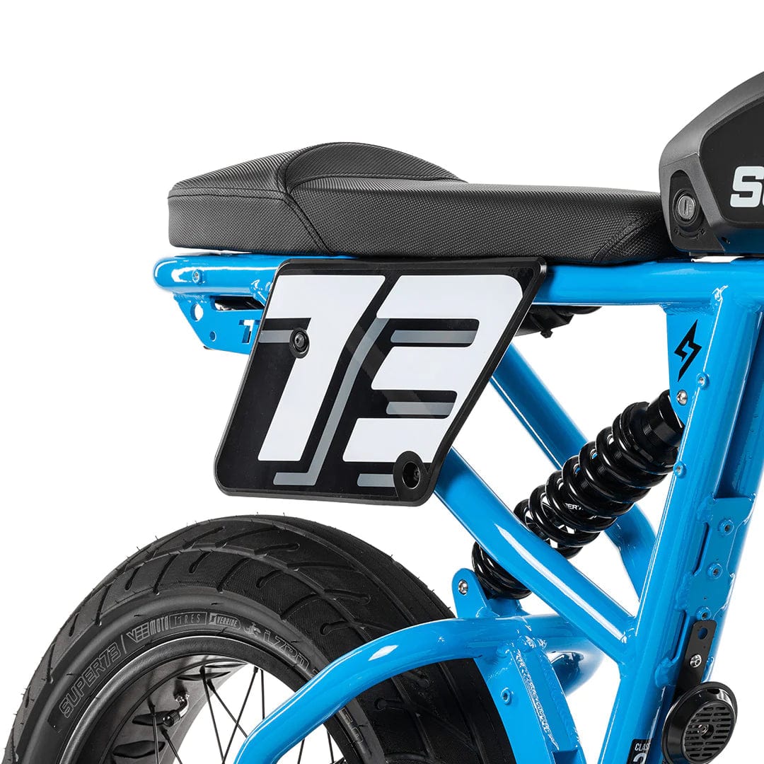 Super73 R - Series Side Number Plate