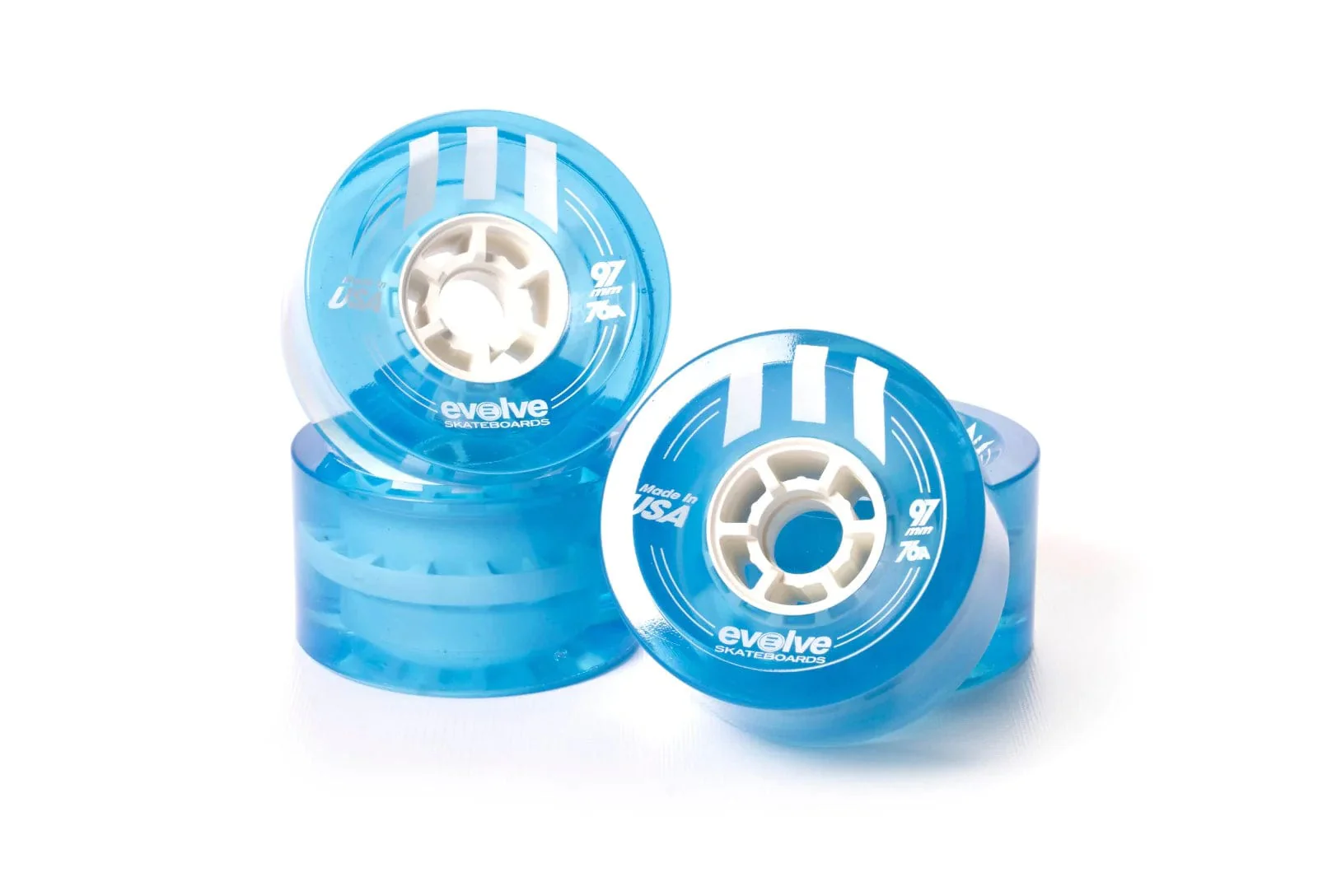 Evolve GTR Street Wheels (97mm, 76a) Multiple Colors - Image 8
