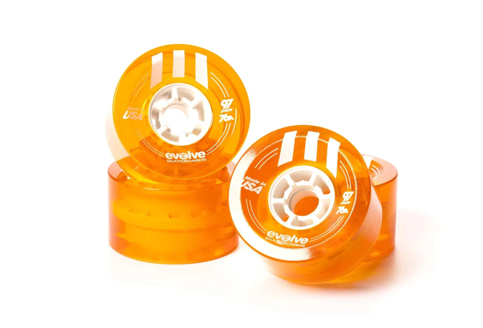 Evolve GTR Street Wheels (97mm, 76a) Multiple Colors - Image 9