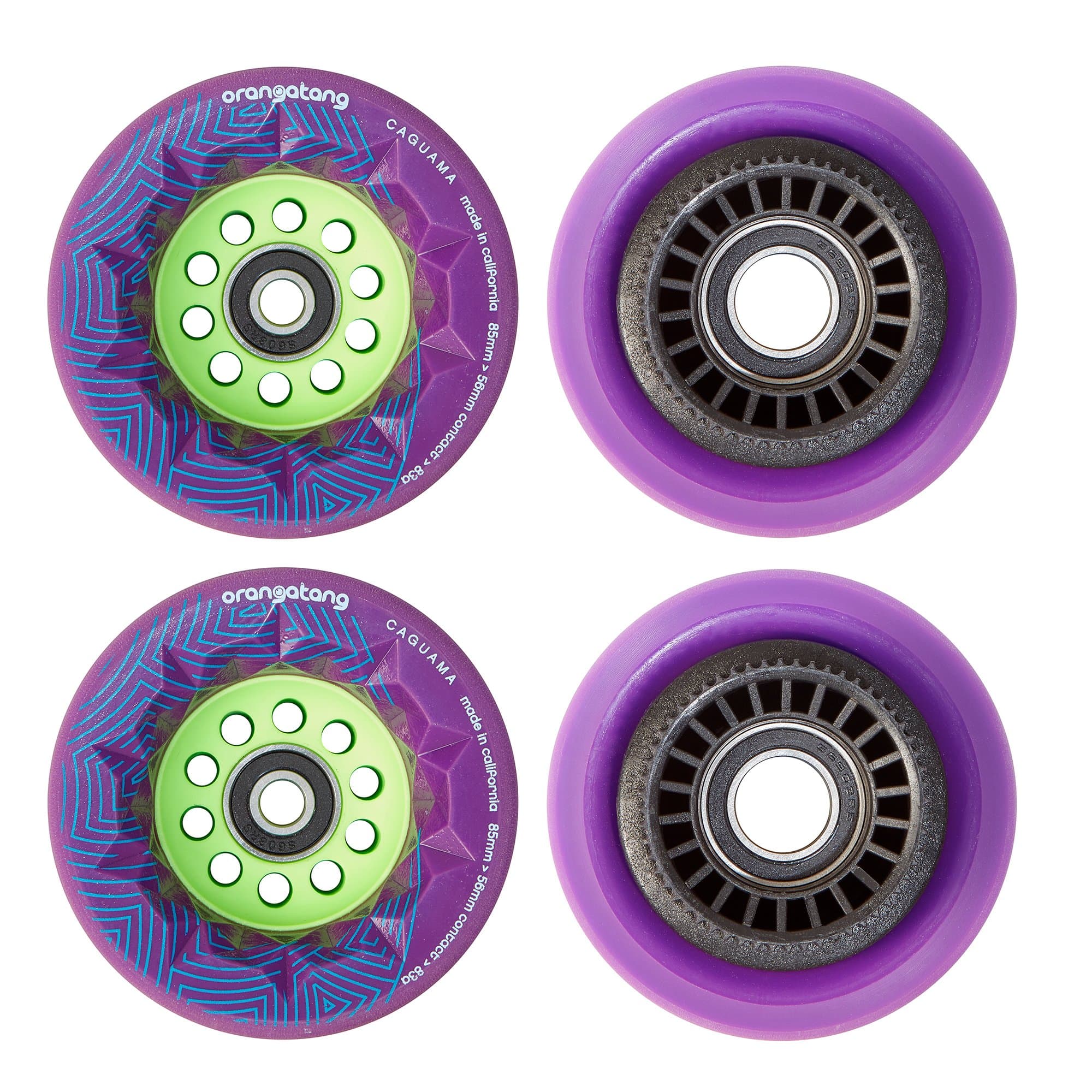 Boosted Loaded Caguama 85mm 83a W / Pulleys - Purple - Image 4